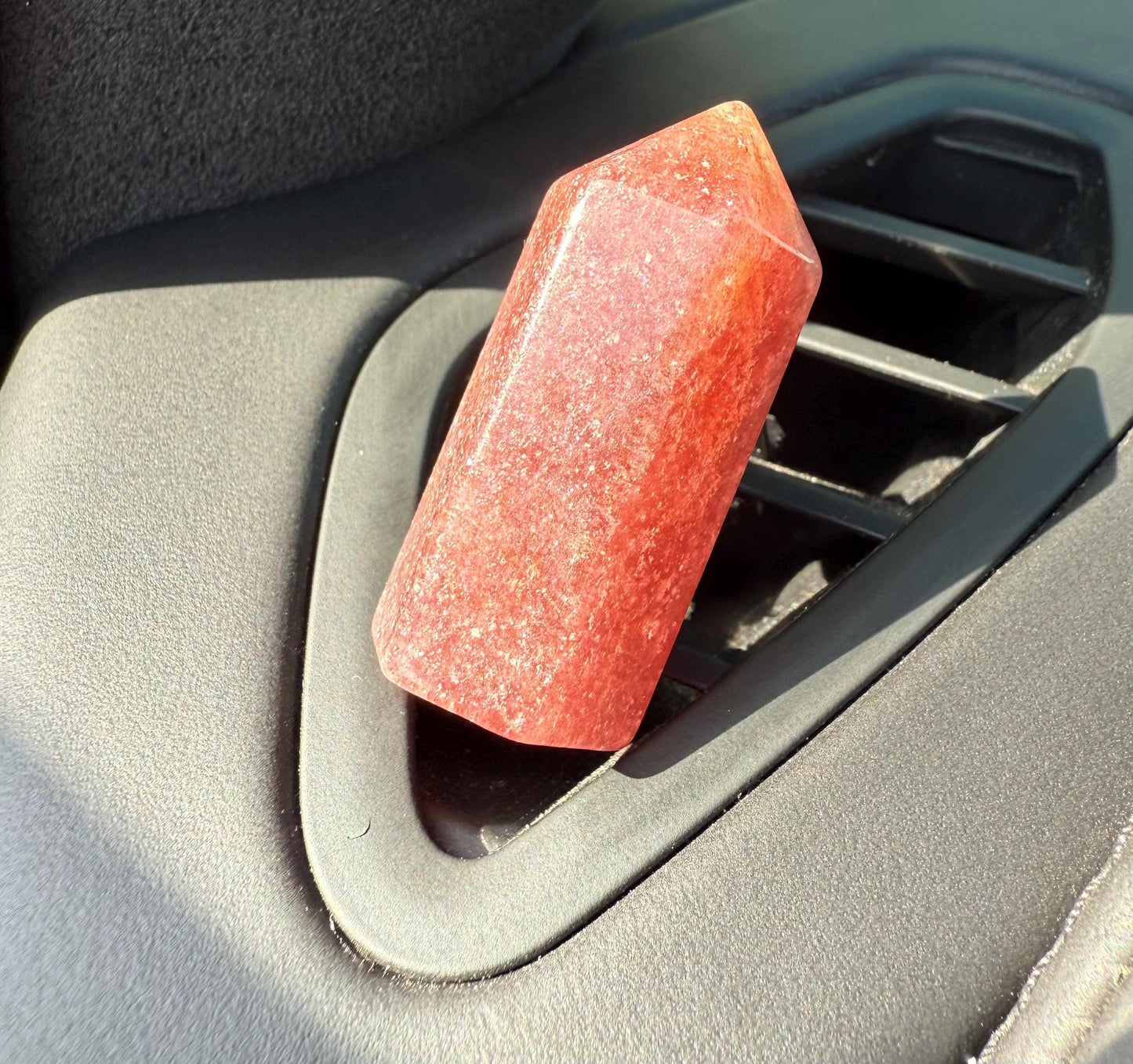 Crystal Tower Car Vent Clip - Crystal Car Accessories