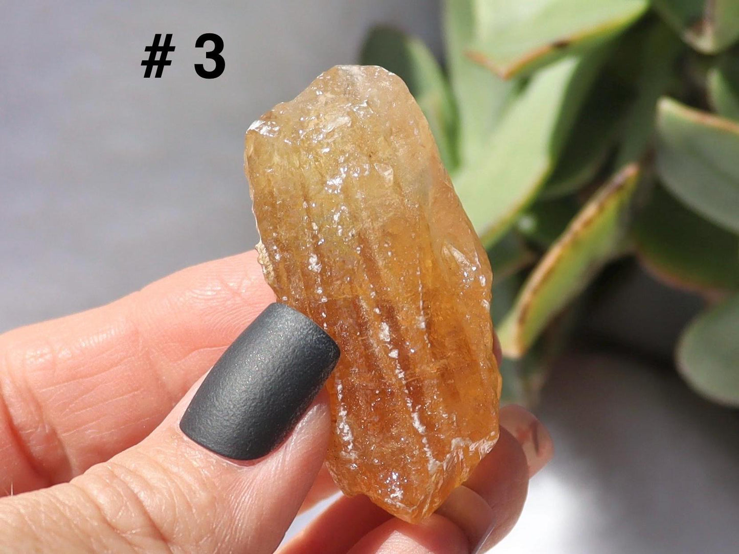 Raw Honey Golden Aragonite from Namibia