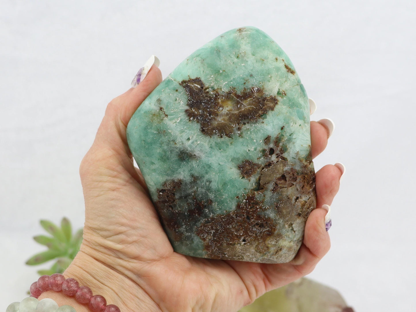 Smithsonite Polished Free Form