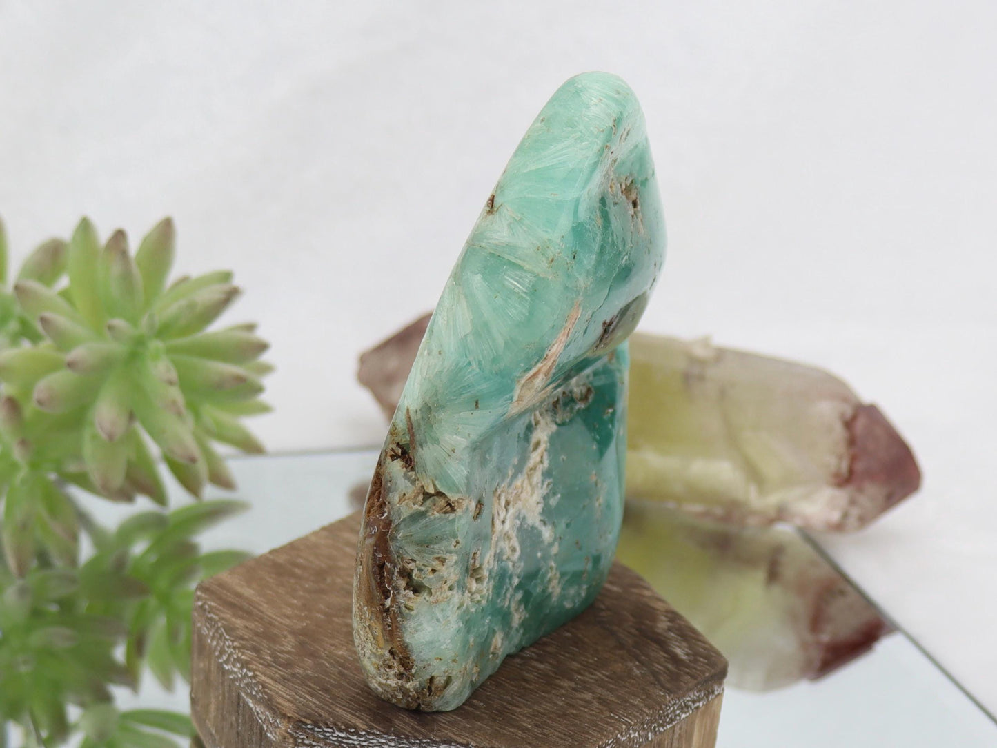 Smithsonite Polished Free Form