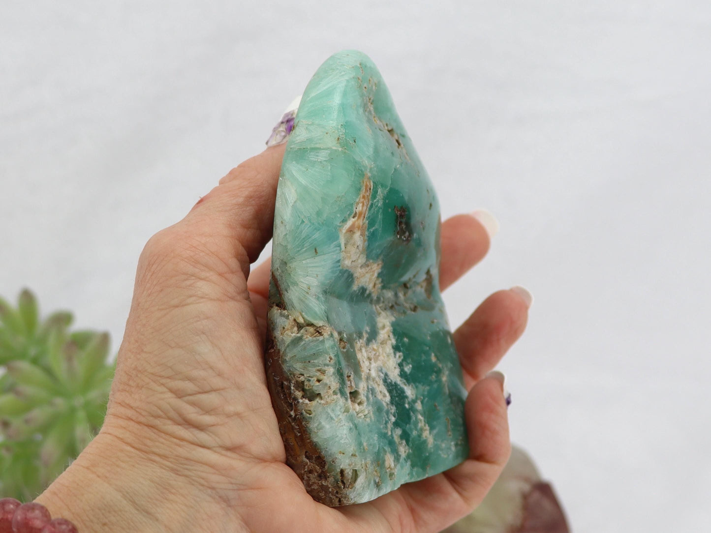Smithsonite Polished Free Form