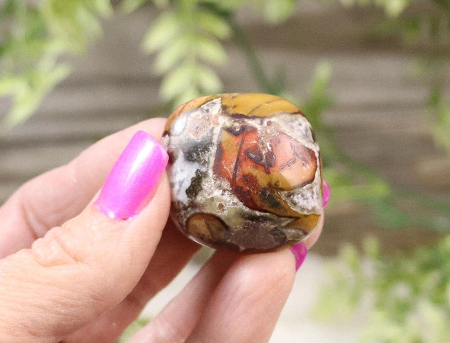 Brecciated Jasper Tumbled Stones