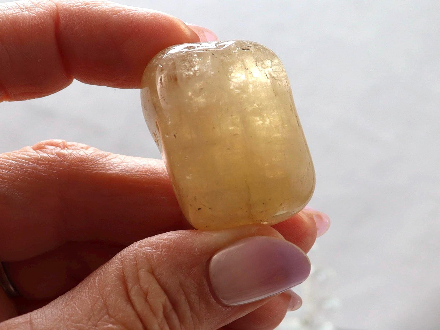 Natural Citrine Tumbled Stones - Brazilian Healing Crystal