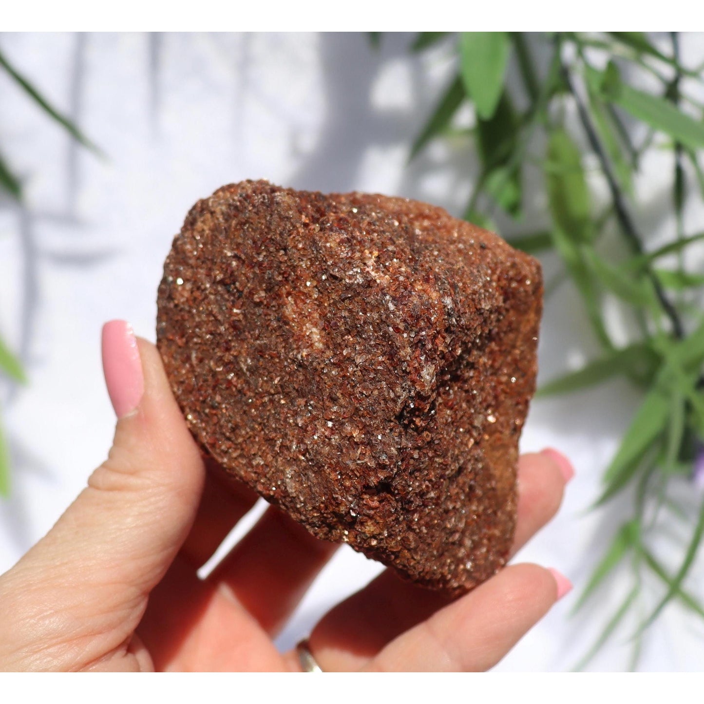 Raw Red Mica Crystal Specimen