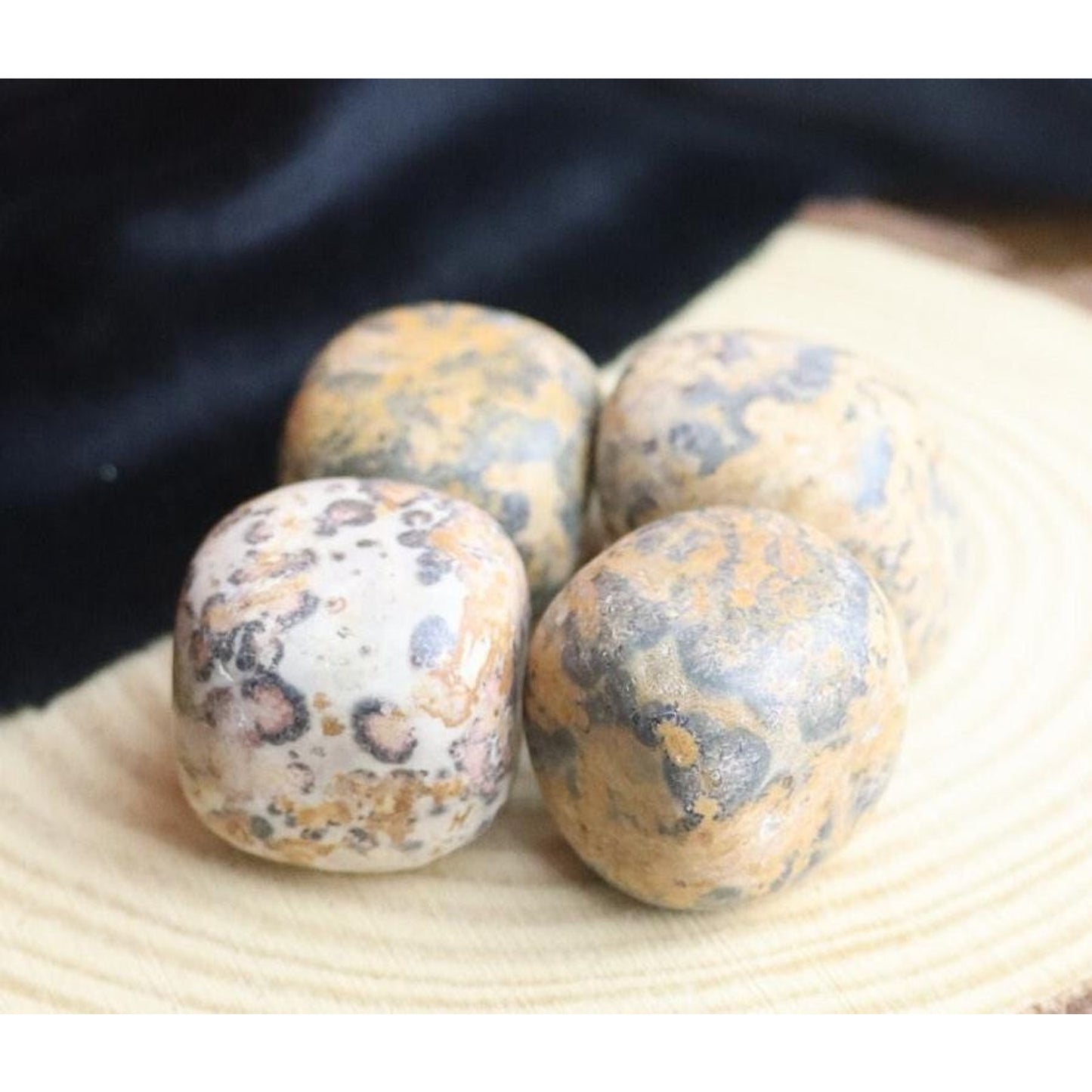 Leopard Skin Jasper Tumbles