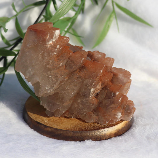 Daye Hubei Pagoda Red/White Calcite from China