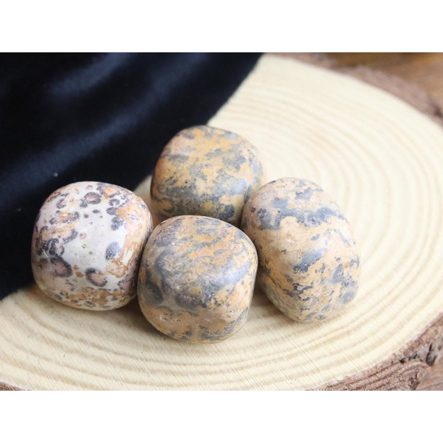 Leopard Skin Jasper Tumbles