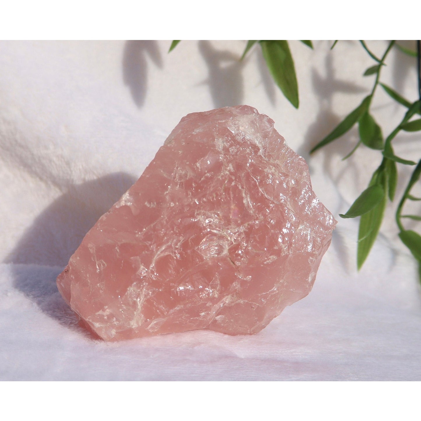 Brazilian Rose Quartz, Raw Rose Quartz, Pink Quartz for Heart Chakra