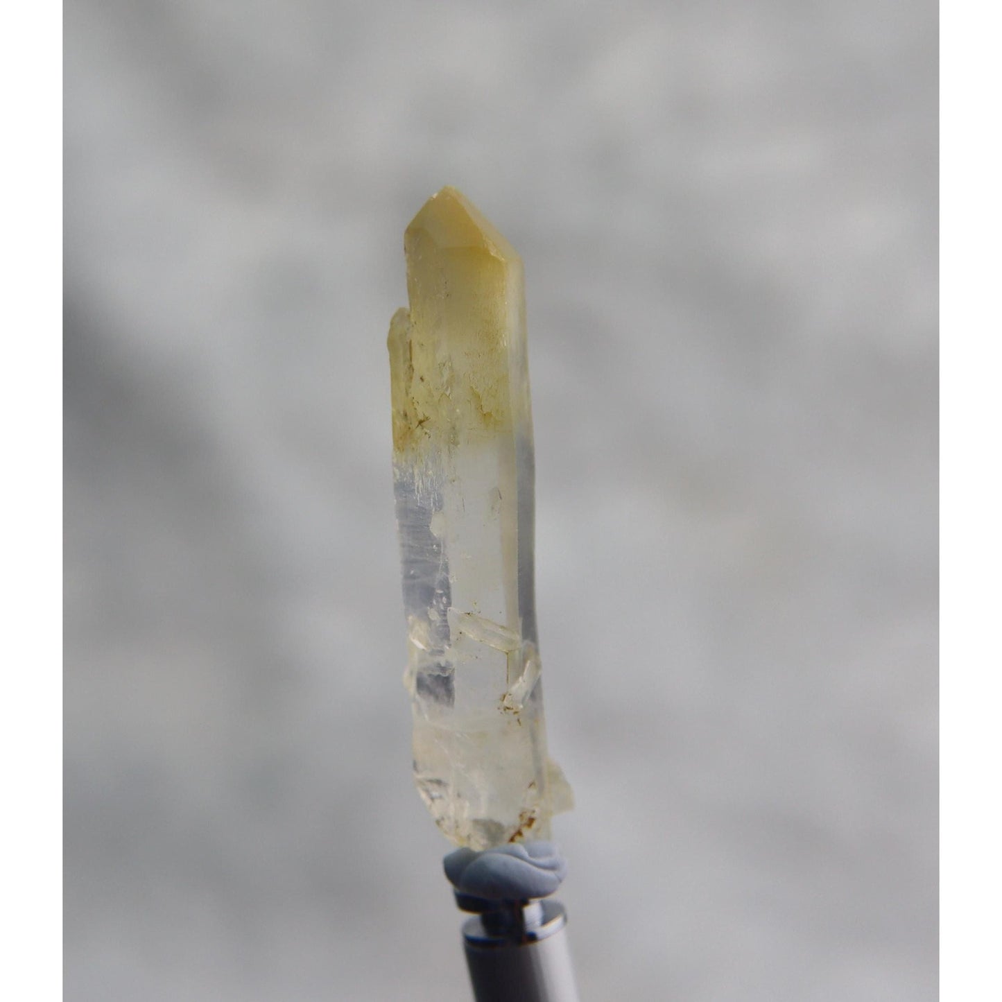 Mango Quartz Point , Halloysite Included Quartz