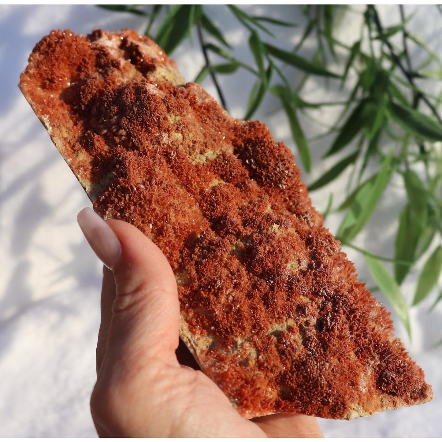 Large Red Calcite Specimen