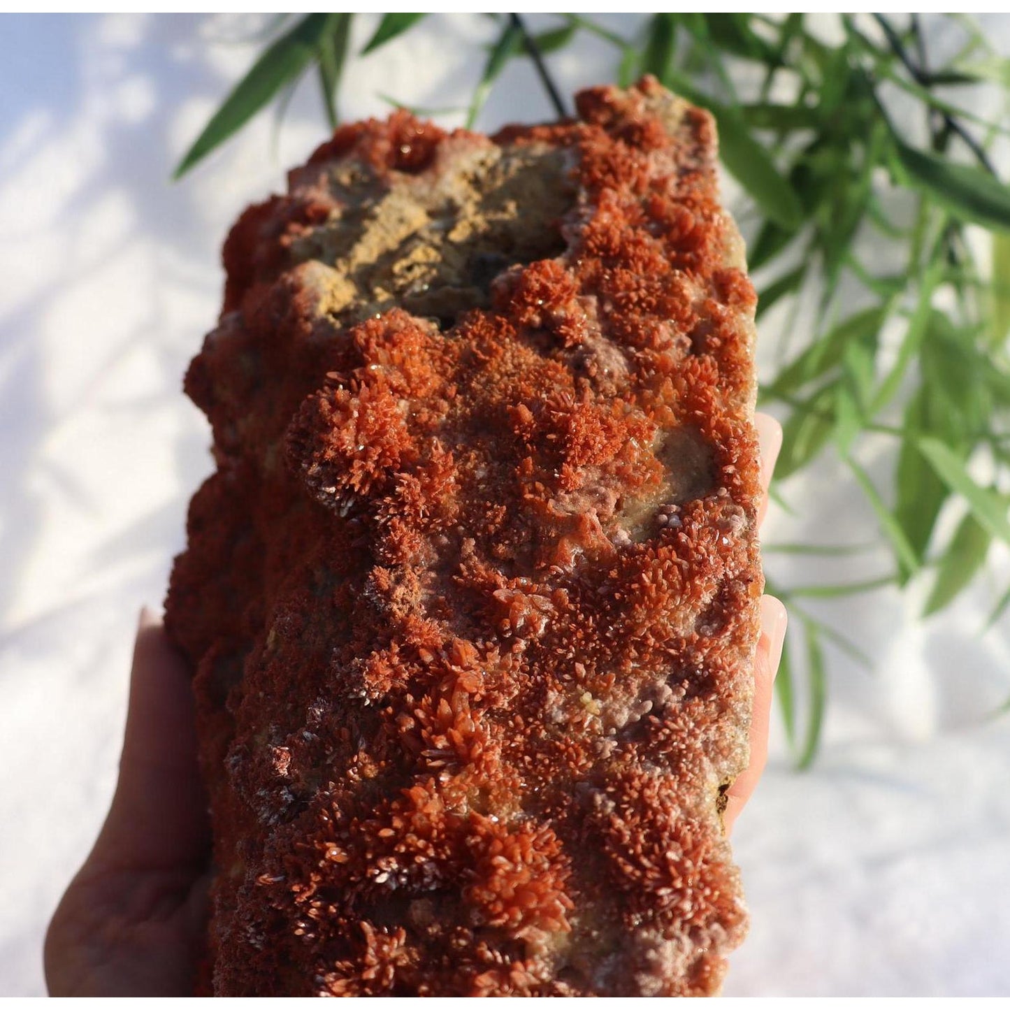 Large Red Calcite Specimen