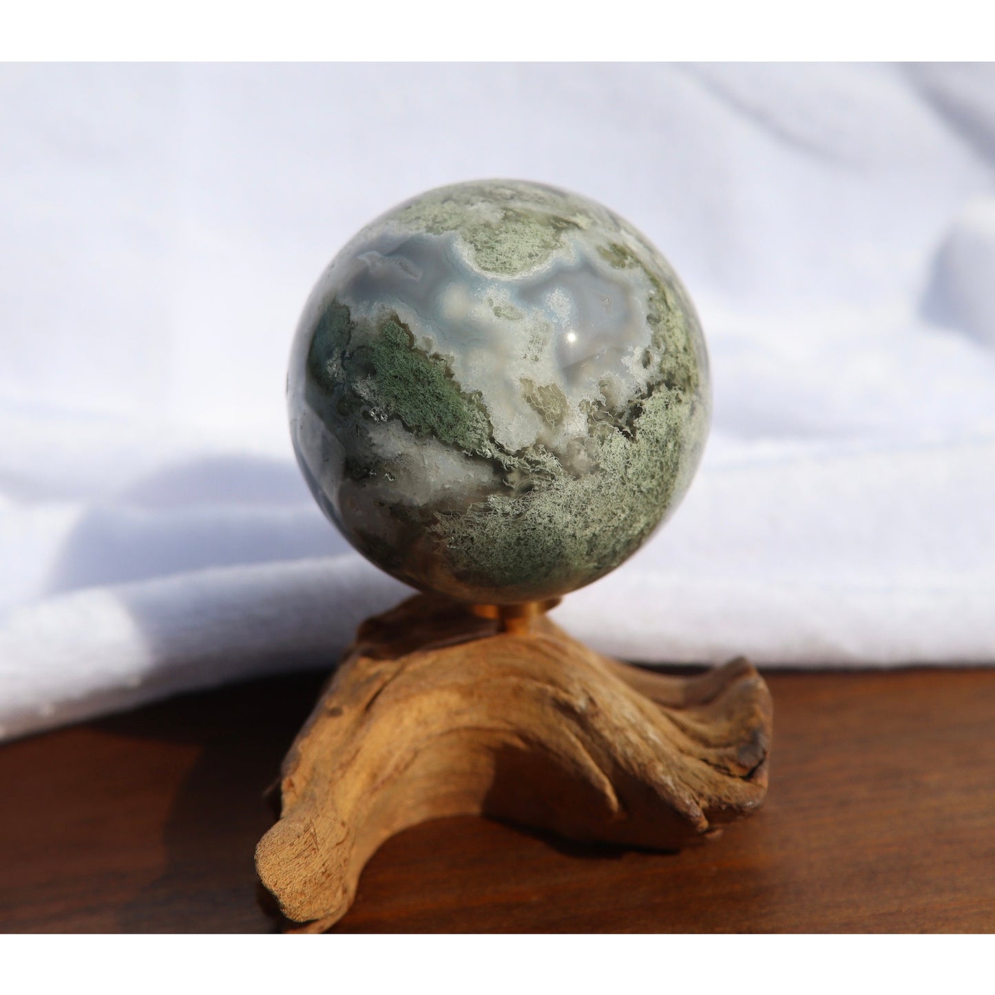 Moss Agate Sphere