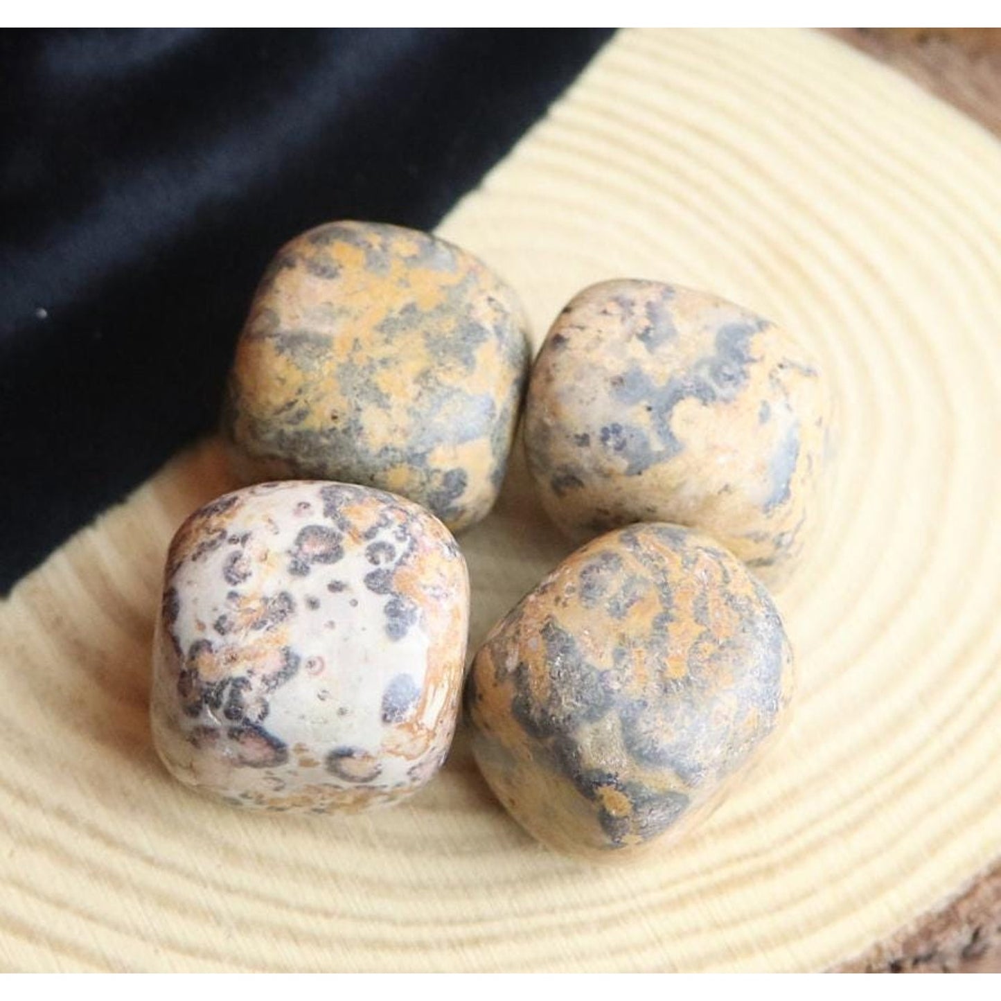 Leopard Skin Jasper Tumbles